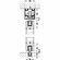 Hafele Sliding Door Hardware, Hawa Aperto 60/H, set, for up to 8 stackable wooden sliding doors/1 hinged door, ceiling installation, for door weights up to 60 kg, for door heights up to 2,600 mm, Item# 943.30.008, 94330008, 943-30-008