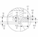 Hafele Sliding Set, Slido Classic Bifold 30, For 2 panels/doors, includes 1.22 m (48 1/16") long upper track, Item# 943.51.002, 94351002, 943-51-002