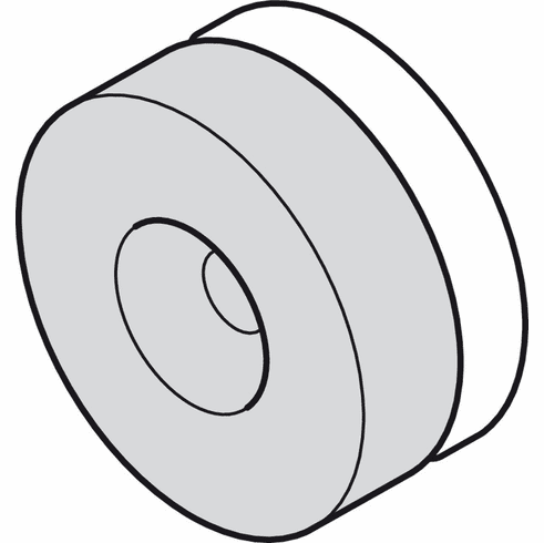 Hafele Adhesive magnet, Schall-Ex Slide & Lock M-12 WS, For sliding doors, pull: Approx. 70 N, Item# 950.05.182, 95005182, 950-05-182