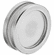 Hafele Flush Pull Handle for Glass Sliding Doors, Closed Type, For glass sliding doors, glass doors, Brass Chrome Plated Matt, for Glass Thickness 10 mm (3/8"), Item# 981.10.048, 98110048, 981-10-048
