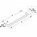 Hafele Towel Bar, HEWI, Pure white, (23 5/8") 600 mm length, Item# 988.40.399, 98840399, 988-40-399