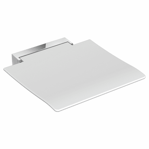 Hafele Hinged Seat 450, HEWI 801 Series, anthracite gray, chrome-plated, Item# 988.85.492, 98885492, 988-85-492