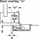 Hafele Concealed Hinge, Compact, Face Frame, 105° Opening Angle, Screw-mount, Item# 314.50.501, 31450501, 314-50-501