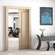 Hafele Pocket Door Frame Set, Slido, For 96" tall door, Item# 942.72.004, 94272004, 942-72-004