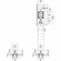 Hafele Sliding Door Hardware, HAWA Junior 80/Inox, set, Top hung system, For 1 door, Item# 940.80.003, 94080003, 940-80-003