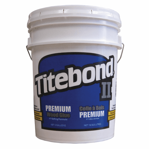 Hafele Titebond II, Premium Wood Glue, 5 gallon, Item# 003.15.012, 00315012, 003-15-012