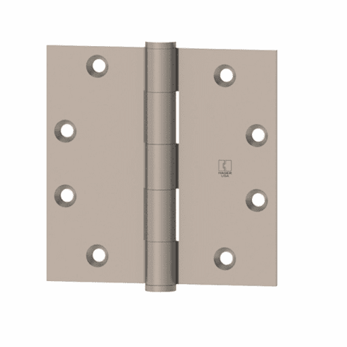 HAGER 1191-4.5X4-15 Squ 4.5 X 4 Brass Hinge Sat Nickel