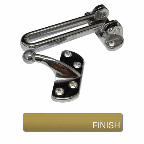 HAGER 1412-ABA Haco Door Guard W/ Screws Aba