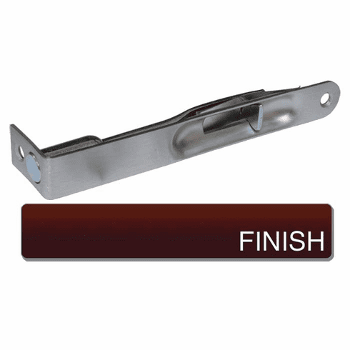 HAGER 1414-6-10R Haco 6 Flush Bolt - Round Corner