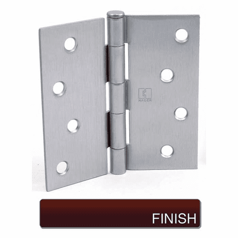 HAGER 1741-4X4-10R-NRP Hgr Full Mts Residential Weight Hinge 03