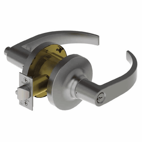HAGER 3480-2-3/8-26D-ARC-RD1-TEE 3400 Series Storeroom Lever 348023/826DARCRD1TEE 3480 2 3/8 26D ARC RD1 TEE