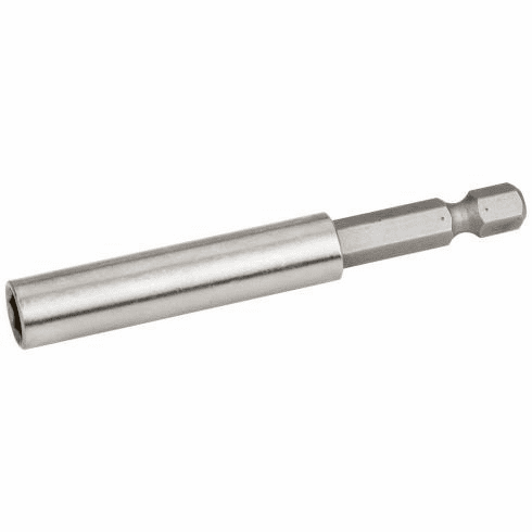 Hardware Resources 3411 Magnetic Bit Holder with "C" Ring Finish: Stainless Steel