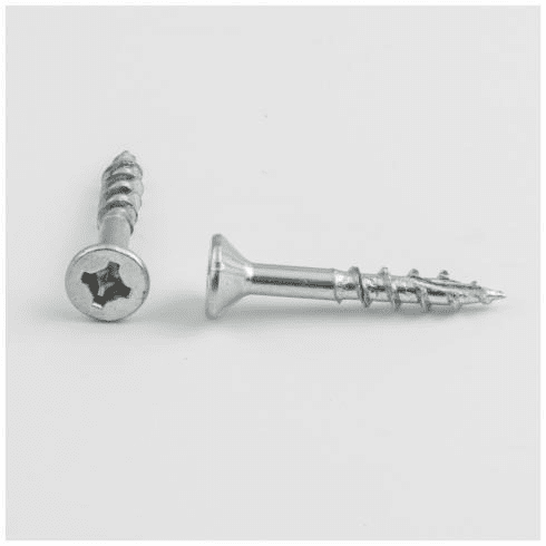 Hardware Resources 8X1180 #8 x 1-1/8" FH Combo (ct) Nib Screw with Type 17 Point Finish: Zinc Sold by Keg Bucket