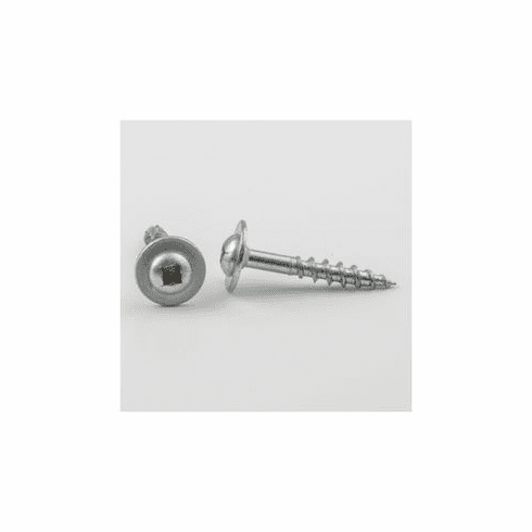 Hardware Resources 8X118017WQ-2 #8 x 1-1/8" Large Washer Head Type 17 Square Drive Coarse Thread Finish: Zinc Sold in Boxes of 2,000pcs