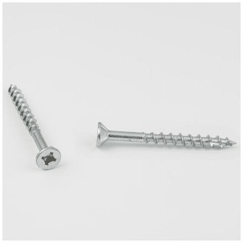 Hardware Resources 8X1340 #8 x 1-3/4" FH Combo (ct) Nib Screw with Type 17 Point Finish: Zinc Sold by Keg Bucket