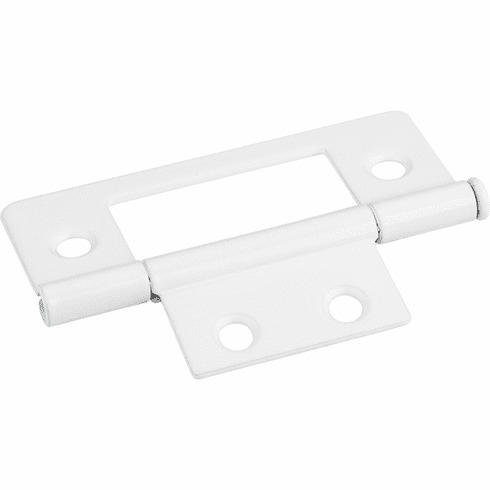 Hardware Resources 9500BWH Bright White 3" Loose Pin Non-Mortise Hinge 4 Hole