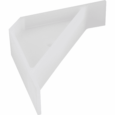 Hardware Resources HR410 Corner Brace Natural Color No Tabs