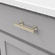 Hickory H077880CBZ Woodward Pull, 3" C/C Champagne Bronze