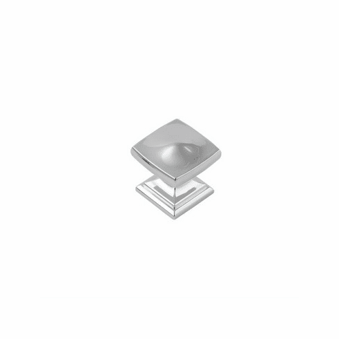 Hickory H078769CH Dover Knob, 1-1/4" Sq. Chrome