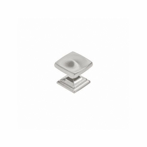Hickory H078769SN Dover Knob, 1-1/4" Sq. Satin Nickel