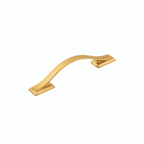 Hickory H078771BGB Dover Pull, 96Mm C/C Brushed Golden Brass
