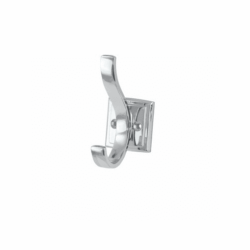 Hickory H078774CH Dover Hook, 3/4" C/C Chrome