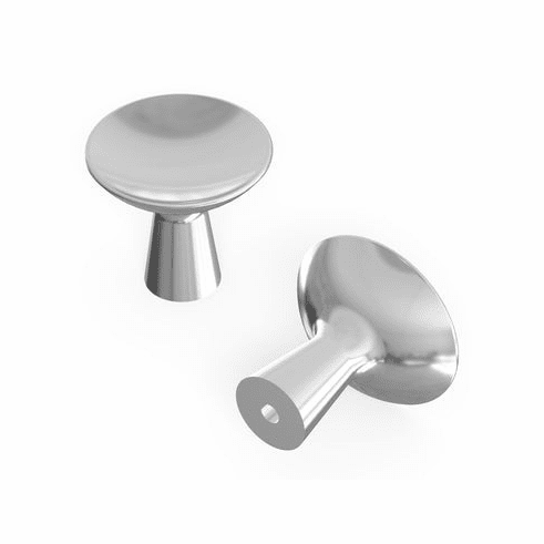 Hickory H078776CH Maven Knob, 1-1/4" Dia. Chrome
