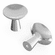Hickory H078776CH Maven Knob, 1-1/4" Dia. Chrome