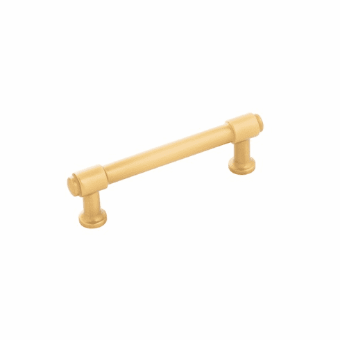 Hickory H077852BGB Piper Pull, 96Mm Cc Brushed Golden Brass