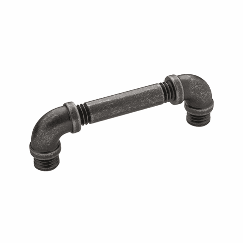Hickory HH076011-BNV Pipeline Pull, 96Mm C/C Black Nickel Vibed