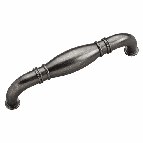 Hickory K48-BNV Williamsburg Appliance Pull, 8" C/C Black Nickel Vibed