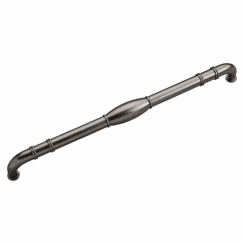 Hickory K50-BNV Williamsburg Appliance Pull, 18" C/C Black Nickel Vibed