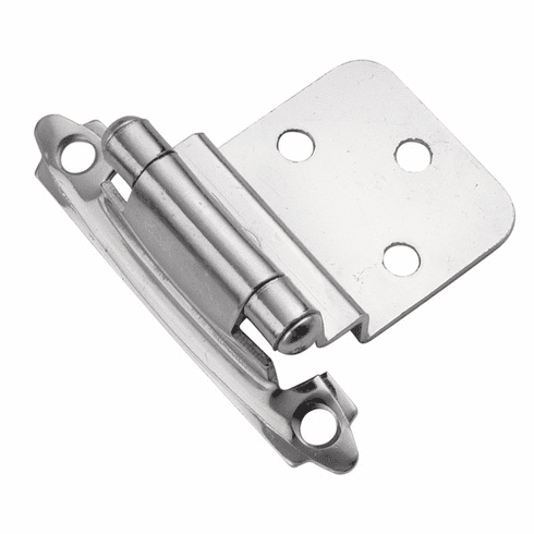 Hickory P143-26 Surface Mounted Hinge, Surface, Self Close Chrome
