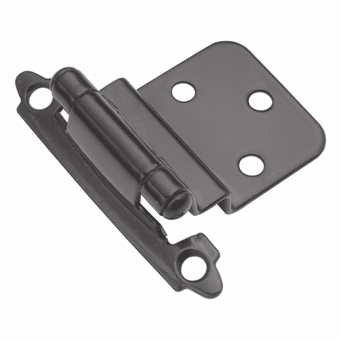 Hickory P143-BL Surface Self-Closing Hinge, Surface, Self Close Black