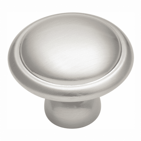 Hickory P14848-SN Conquest Knob, 1-3/8" Dia. Satin Nickel