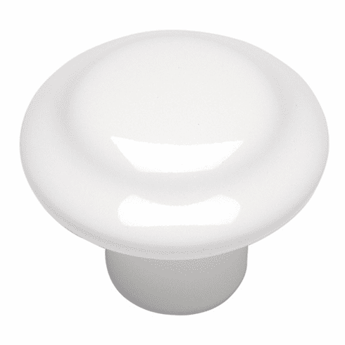 Hickory P14848-W Conquest Knob, 1-3/8" Dia. White