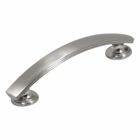 Hickory P2141-SN American Diner Pull , 96Mm C/C Satin Nickel