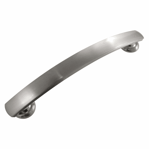 Hickory P2149-SN American Diner Pull, 128Mm C/C Satin Nickel