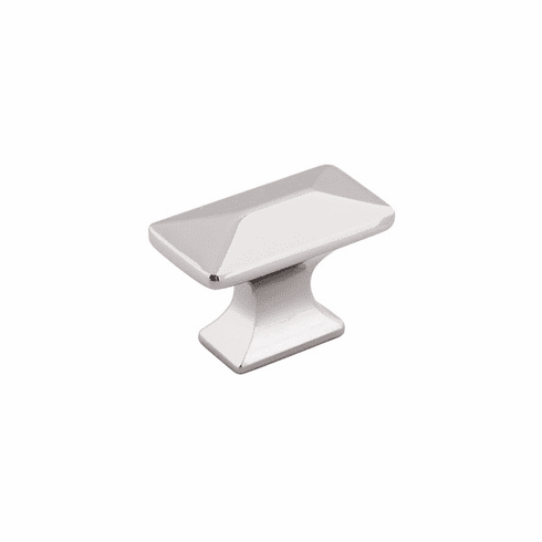 Hickory P2150-14 Bungalow Knob, 1-1/4" X 5/8" Polished Nickel
