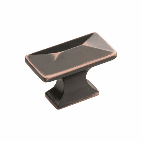 Hickory P2150-OBH Bungalow Knob, 1-1/4" X 11/16" Oil Rubbed Bronze Highlighted