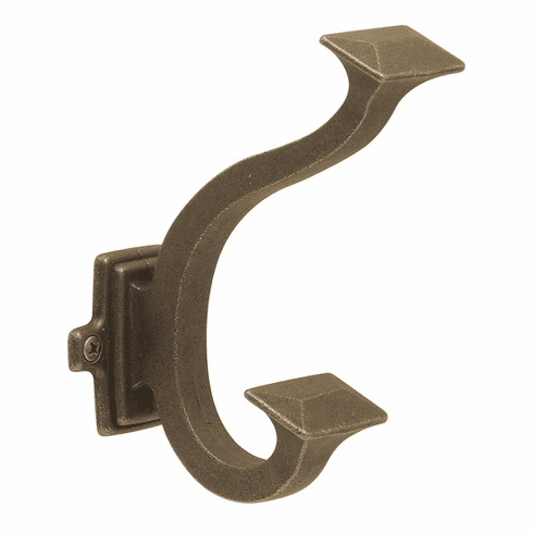 Hickory P2155-WOA Bungalow Signature Hook, 1-1/2" C/C Windover Antique