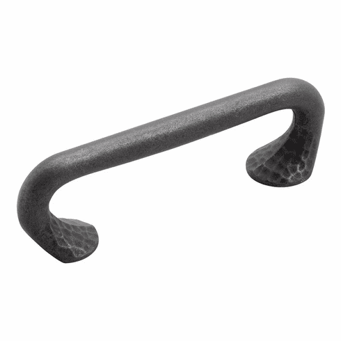Hickory P2171-BI Craftsman Pull, 3" C/C Black Iron