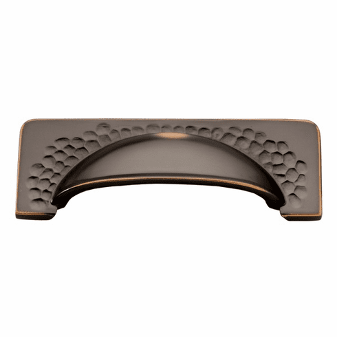 Hickory P2174-OBH Craftsman Cup Pull, 96Mm C/C Oil Rubbed Bronze Highlighted