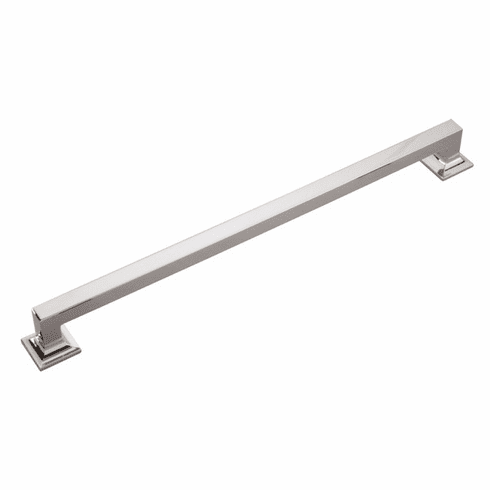 Hickory P2279-14 Studio Appliance Pull, 18" C/C Polished Nickel