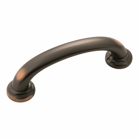 Hickory P2280-OBH Zephyr Pull, 3" C/C Oil Rubbed Bronze Highlighted