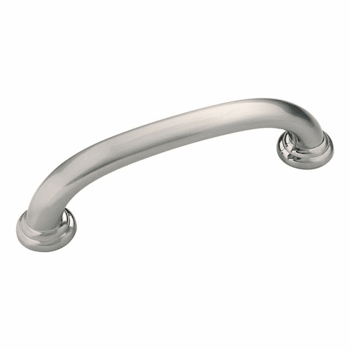 Hickory P2281-SN Zephyr Pull, 96Mm C/C Satin Nickel