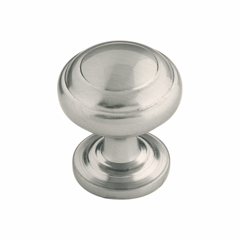 Hickory P2286-SN Zephyr Knob, 1" Dia Satin Nickel