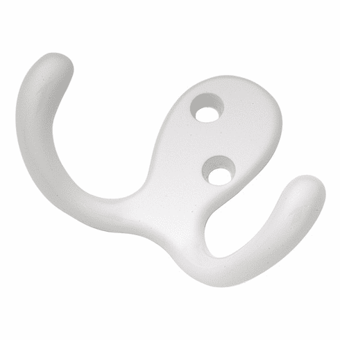 Hickory P27115-W Hooks Utility Hook, Double, 5/8" C/C White