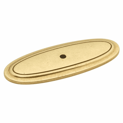 Hickory P277-LP Manor House Backplate, Oval Lancaster Hand Polished
