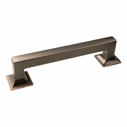 Hickory P3012-OBH Studio Pull, 128Mm C/C Oil Rubbed Bronze Highlighted